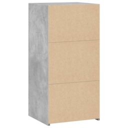 Berkfield Home Sideboard Concrete Grey 45x41x93 cm Engineered Wood - Size: 45 x 41 x 93 cm - thumbnail 6