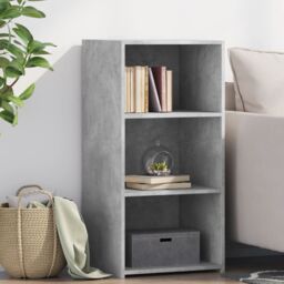 Berkfield Home Sideboard Concrete Grey 45x41x93 cm Engineered Wood - Size: 45 x 41 x 93 cm - thumbnail 1