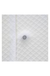Living and Home Contoured Slow Rebound Memory Foam Pillow in Grey - thumbnail 6