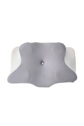 Living and Home Contoured Slow Rebound Memory Foam Pillow in Grey - thumbnail 2