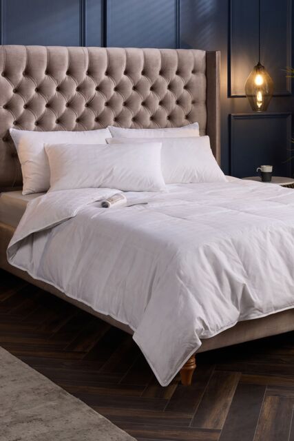 Snuggledown Retreat Hungarian Goose Down 10.5 All Year Round Tog Duvet in White - Size: Super King - image 1