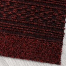 runrug Long Hallway Carpet Runner - Aztec, Red - Size: 80 cm x 390 cm - thumbnail 2