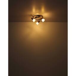 Netlighting Novara Ceiling Spotlight Clusters Gold Colours Patinated 3x E14 - thumbnail 5