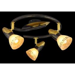 Netlighting Novara Ceiling Spotlight Clusters Gold Colours Patinated 3x E14 - thumbnail 4