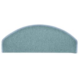 Berkfield Home Carpet Stair Treads 15 pcs Blue 65x24x4 cm - Size: Medium - thumbnail 5