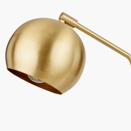 Ruma Gold Metal & Marble Table Lamp - thumbnail 4