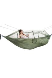 KDMD Double Camping Hammock With Integrated Mosquito Net 200kg in Olive - thumbnail 4