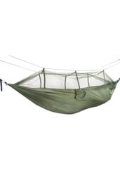 KDMD Double Camping Hammock With Integrated Mosquito Net 200kg in Olive - thumbnail 2