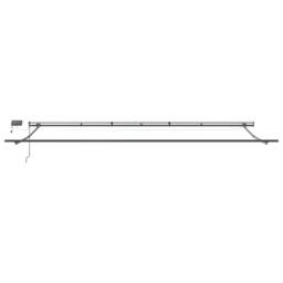 Berkfield Home Manual Retractable Awning with LED Green & White 600x300 cm - thumbnail 7