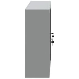 Berkfield Home Tool Cabinet Wall-Mounted with Pegboard Black 100x20x55 cm Steel - Size: 100 x 20 x 55 cm - thumbnail 8