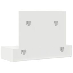 Berkfield Home Wall Hanging Dressing Table White 100x40x70 cm - Size: 100 x 40 x 70 cm - thumbnail 8