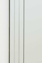 MirrorOutlet Oakley All Glass Triple Edge Bevelled Mirror 68 x 58 CM in Silver - Size: 1 Pack - thumbnail 4