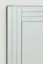 MirrorOutlet Oakley All Glass Triple Edge Bevelled Mirror 68 x 58 CM in Silver - Size: 1 Pack - thumbnail 3