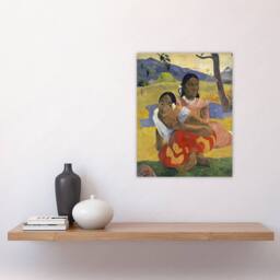 "Artery8 When Will You Marry Tahiti Women Paul Gauguin Wall Art Poster Print - Size: W18"" x H24""" - thumbnail 4