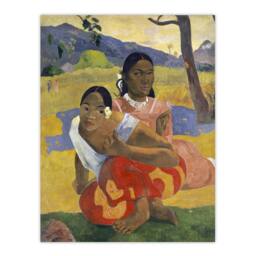 "Artery8 When Will You Marry Tahiti Women Paul Gauguin Wall Art Poster Print - Size: W18"" x H24""" - thumbnail 1