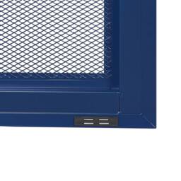Wyld and Coco Navy Blue Steel Office Cabinet 2-Door Locking with Keys - thumbnail 7
