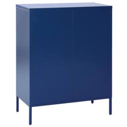 Wyld and Coco Navy Blue Steel Office Cabinet 2-Door Locking with Keys - thumbnail 5