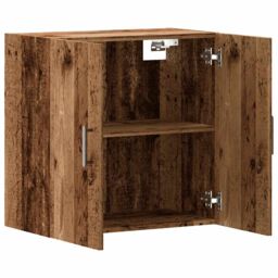 Berkfield Home Wall Cabinet Old Wood 60x31x60 cm Engineered Wood in Brown - Size: 60 x 31 x 60 cm - thumbnail 7