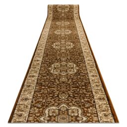 RugsX Heat-Set Royal Runner in Brown - Size: 70 cm x 390 cm - thumbnail 1