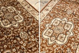 RugsX Heat-Set Royal Runner in Brown - Size: 70 cm x 390 cm - thumbnail 4