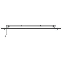 Berkfield Home Manual Retractable Awning Multicolour Stripe 400x300 cm - thumbnail 7