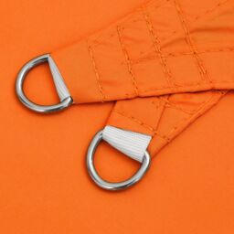Berkfield Home Sunshade Sail Oxford Fabric Rectangular 3x4.5 m Orange - thumbnail 6