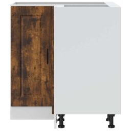 Berkfield Home Kitchen Corner Base Cabinet¬†Porto Smoked Oak Engineered Wood in Brown - thumbnail 5