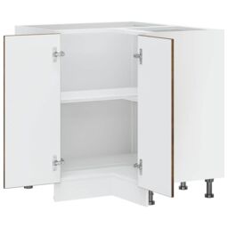 Berkfield Home Kitchen Corner Base Cabinet¬†Porto Smoked Oak Engineered Wood in Brown - thumbnail 6