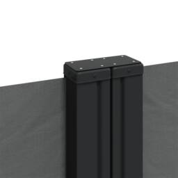 Berkfield Home Retractable Side Awning Anthracite 140x1000 cm in Dark Grey - thumbnail 7