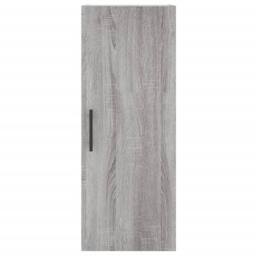 Berkfield Home Highboard Grey Sonoma 34.5x34x180 cm Engineered Wood - thumbnail 6
