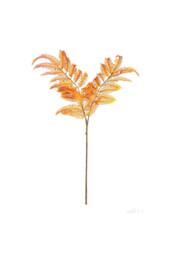 KDMD Orange Botanica Fern Branch 111cm - thumbnail 1