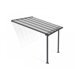 Palram Patio Cover Olympia 3 x 3.05 Clear - L307 x W300 x H305 cm - Grey - thumbnail 1