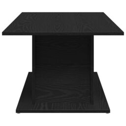 Berkfield Home Coffee Table Black Oak 102x55, 5x40 cm cm Engineered Wood - thumbnail 6
