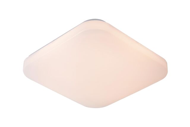Lucide 'OTIS' Non Dimmable Stylish Decorative Indoor LED Flush Ceiling Light in White - image 1
