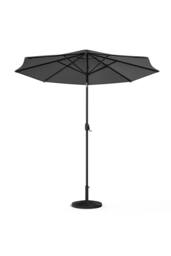 Garden Sanctuary 3m Patio Outdoor Crank Parasol Solar 24 LED Lights with Resin Base in Dark Grey - thumbnail 5