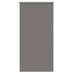 Berkfield Home Roller Blind Blackout Grey 85x130 cm Fabric Width 80.7 cm Polyester - thumbnail 3