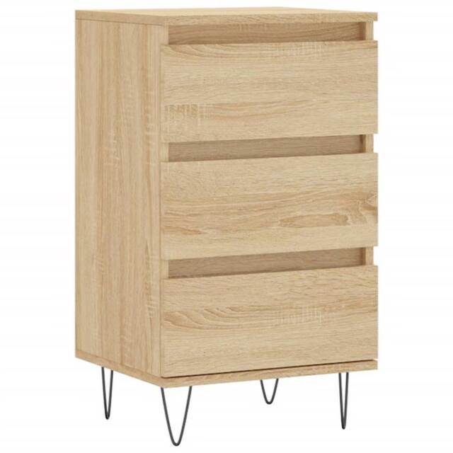 Berkfield Home Sideboard Sonoma Oak 40x35x70 cm Engineered Wood in Brown - Size: 40 x 35 x 70 cm - image 1