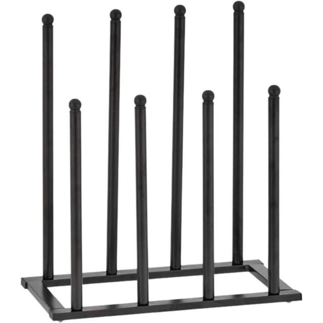 SPETLEK Welly Boot Rack Indoor Outdoor Metal Shoe Boot Organizer in Black - image 1