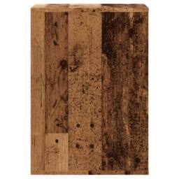 Berkfield Home Corner Chest of Drawers Old Wood 40x41x58 cm Engineered Wood in Brown - Size: 40 x 41 x 58 cm - thumbnail 6