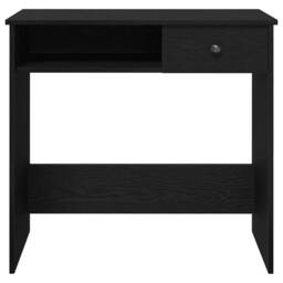 Berkfield Home Desk Black 80x40x75 cm Engineered Wood - Size: 80 x 40 x 75 cm - thumbnail 4