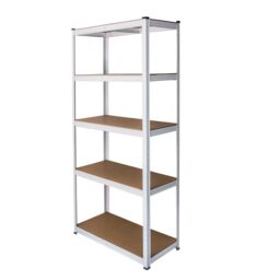 Monstershop 3 x E-Rax White Metal Racking Units - thumbnail 9