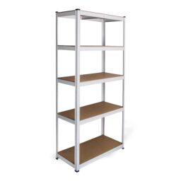 Monstershop 3 x E-Rax White Metal Racking Units - thumbnail 8