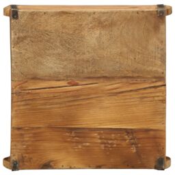 Berkfield Home Tray 31x29x10 cm Solid Wood Reclaimed in Brown - Size: 31 x 29 x 10 cm - thumbnail 6