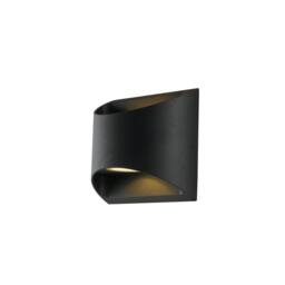 Netlighting VEYRON Outdoor LED Up Down Light Black IP54 522lm 4000K 12.3x13x6.9cm - Size: 12.3x13x6.9 cm - thumbnail 1