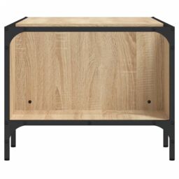 Berkfield Home Coffee Table with Rack Sonoma Oak 100x51x40 cm Engineered Wood in Brown - Size: 100 x 51 x 40 cm - thumbnail 5