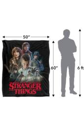 Stranger Things Season 1 Heroes Super Soft Throw Blanket 152 X 127 Cm - thumbnail 5