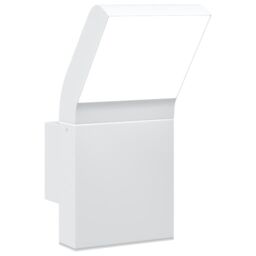Berkfield Home Outdoor LED Wall Light White Die-cast Aluminium - thumbnail 2