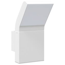 Berkfield Home Outdoor LED Wall Light White Die-cast Aluminium - thumbnail 4