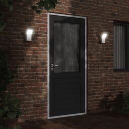 Berkfield Home Outdoor LED Wall Light White Die-cast Aluminium - thumbnail 3