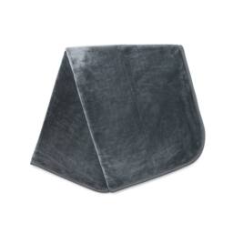 Voltico Faux Mink Throw - Charcoal, 150 × 200 cm in Charcoal - Size: 150 cm x 200 cm - thumbnail 2